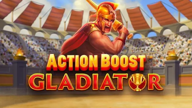 Action Boost Gladiator cover art, a slot by Games Global